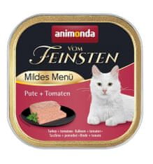 shumee ANIMONDA Kastrierte Katzen krůta s rajčaty - mokré krmivo pro kočky - 100g