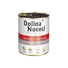 shumee DOLINA NOTECI Premium bohaté na hovězí maso - mokré krmivo pro psy - 800g