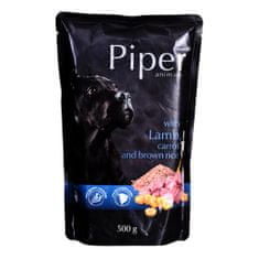shumee DOLINA NOTECI Piper Animals s jehněčím - mokré krmivo pro psy - 500g