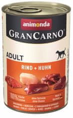 shumee ANIMONDA Grancarno Adult příchuť: hovězí a kuřecí 400g