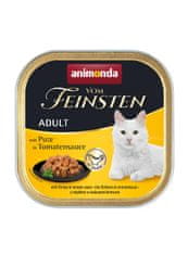 shumee ANIMONDA Vom Feinsten Classic Cat příchuť: krůta v rajčatové omáčce 100g