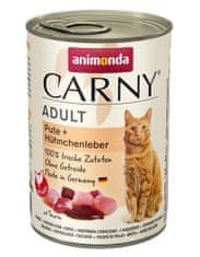 shumee ANIMONDA Cat Carny Dospělá krůta, kuřecí játra 400 g