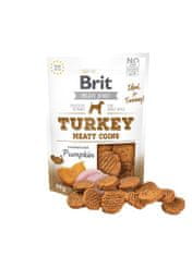 shumee Brit Jerky Turkey Meaty Coins - Turecko - pamlsek pro psy - 80g