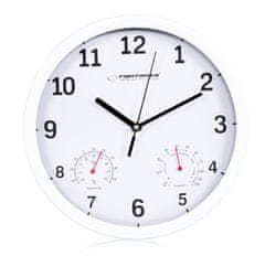 shumee Nástěnné hodiny Esperanza LYON EHC016W (bílé)