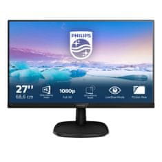 shumee Monitor Philips 273V7QJAB/00 (27"; IPS/PLS; FullHD 1920x1080; DisplayPort, HDMI, VGA; černý)