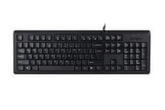shumee Membránová klávesnice A4 TECH KR-92 A4TKLA46007 (USB 2.0; (US); černá)
