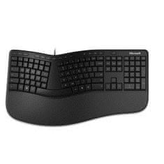 shumee Microsoft MS Ergonomic Keyboard Wired Black US (LXM-00013)