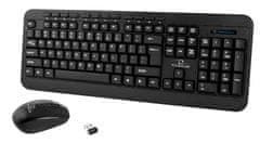 shumee Sada klávesnice + myš TITANUM MEMPHIS TK108 (USB; (US); černá; optická; 1000 DPI)