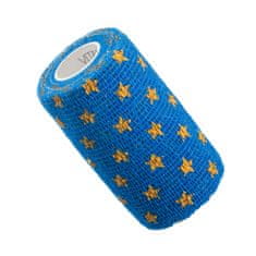 Vitammy Autoband Samolepící bandáž s potiskem hvězdy, modrá, 10cmx450cm