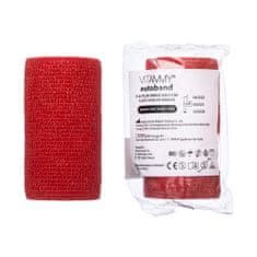 Vitammy Autoband Samolepící bandáž, červená, 10cmx450cm
