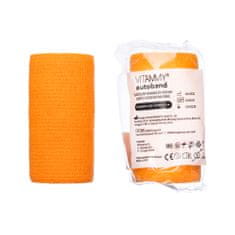 Vitammy Autoband Samolepící bandáž, oranžová, 10cmx450cm