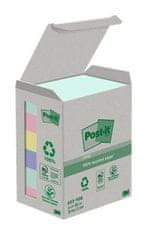 3M Samolepicí bloček "Nature", mix studených barev, 38 x 51 mm, 6x 100 listů, recyklovaný, 7100259445