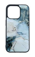TopQ Kryt Marble iPhone 15 Pro Max pevný Smoky Color 105208