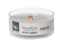 Woodwick Petite Fireside vonná svíčka 31 g