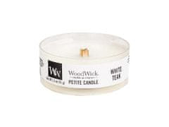Woodwick Petite White teak vonná svíčka 31 g