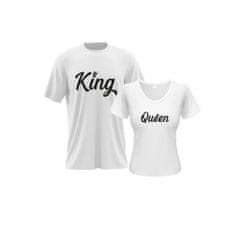 Happy Glano Dámské triko Queen - bílá Dámská velikost: L