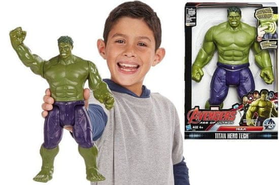 Avengers Hulk Titan Hero Figurka 30 cm Hasbro Avengers Marvel ZVUKY))