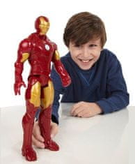 Avengers Iron Man Tony Stark Titan Hero Figurka 30 cm Hasbro Avengers))