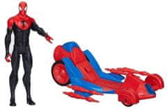 Spiderman Spiderman Figurka 30 cm + auto Turbo Racer Bolid od Hasbro))