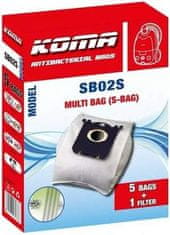 KOMA Náhradní sáčky do vysavače KRA-SB02S (Multi Bag, S-BAG SMS)