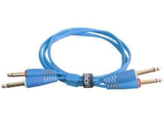 UDG Gear Ultimate Audio Cable Set 1/4'' Jack - 1/4'' Jack Blue Straight 1,5m