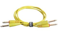 UDG Gear Ultimate Audio Cable Set 1/4'' Jack - 1/4'' Jack Yellow Straight 1,5m