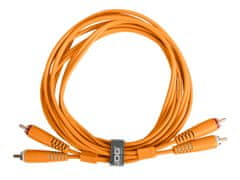 UDG Gear Ultimate Audio Cable Set RCA - RCA Orange Straight 1,5m