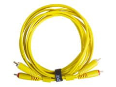 UDG Gear Ultimate Audio Cable Set RCA - RCA Yellow Straight 1,5m