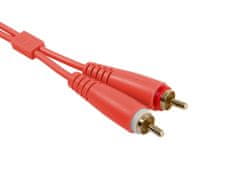 UDG Gear Ultimate Audio Cable Set RCA - RCA Red Straight 3m