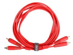 UDG Gear Ultimate Audio Cable Set RCA - RCA Red Straight 1,5m