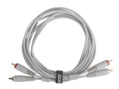 UDG Gear Ultimate Audio Cable Set RCA - RCA White Straight 3m