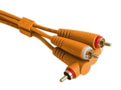 UDG Gear Ultimate Audio Cable Set RCA Straight - RCA Angled Orange 3m