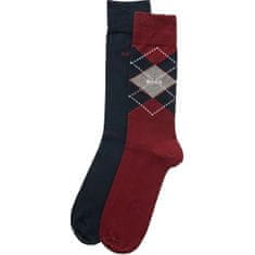 Hugo Boss 2 PACK - pánské ponožky BOSS 50503581-605 (Velikost 39-42)