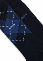 Hugo Boss 2 PACK - pánské ponožky BOSS 50503581-403 (Velikost 39-42)