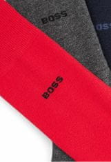 Hugo Boss 3 PACK - pánské ponožky BOSS 50484005-640 (Velikost 40-46)