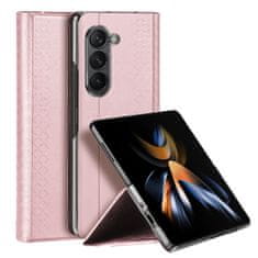 Dux Ducis Bril knížkové pouzdro na Samsung Galaxy Z Fold 5 5G, růžové