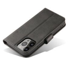 MG Magnet knížkové pouzdro na iPhone 15 Plus, černé