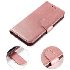 MG Magnet knížkové pouzdro na iPhone 15, růžové