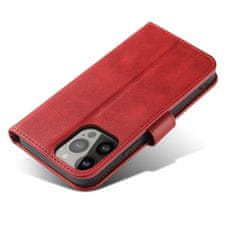 MG Magnet knížkové pouzdro na iPhone 15 Pro, červené