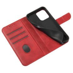 MG Magnet knížkové pouzdro na iPhone 15 Pro, červené