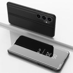 MG Clear View knížkové pouzdro na Samsung Galaxy A25, černé