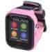 Helmer dětské hodinky LK 709 s GPS lokátorem/ dot. display/ 4G/ IP67/ nano SIM/ videohovor/ foto/ Android a iOS/ růžové