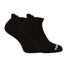 Nedeto 7PACK ponožky nízké černé (7NDTPN001-brand) - velikost M
