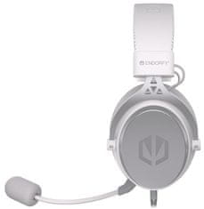 Endorfy headset VIRO OWH / drátový / s odnímatelným mikrofonem / 3,5mm jack / bílý