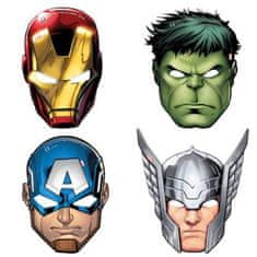 Procos Avengers masky pro děti 4ks -