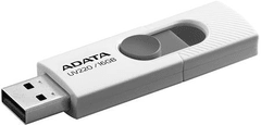 Adata UV220/64GB/USB 2.0/USB-A/Bílá