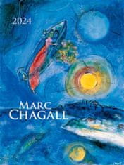 Kalendář 2024 Marc Chagall, nástěnný