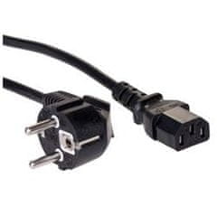 Akyga PC napájecí kabel 1.5m/250V/PVC/černa