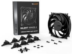 Be quiet! / ventilátor Silent Wings 4 high-speed / 120mm / PWM / 4-pin / 31,2dBA