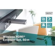 Digitus Wireless HDMI Extender Set, 50 m